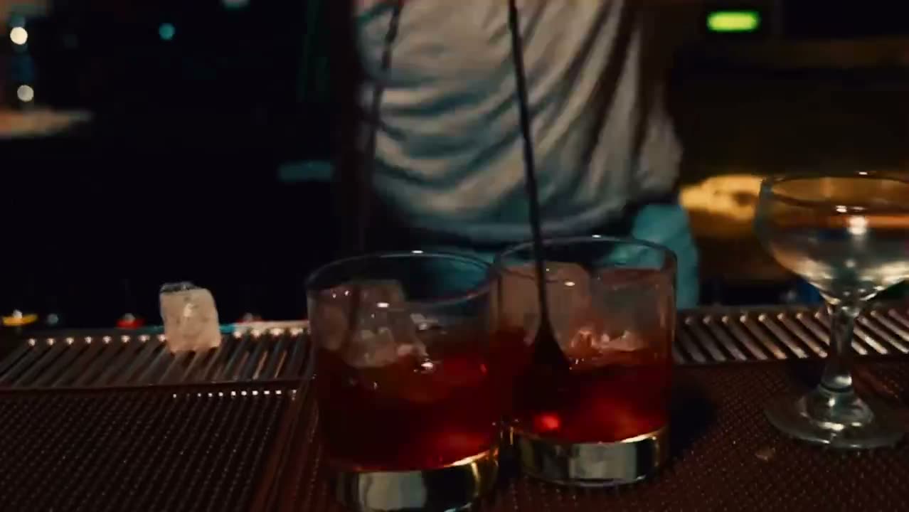 Behind the bar at Mother's Ruin